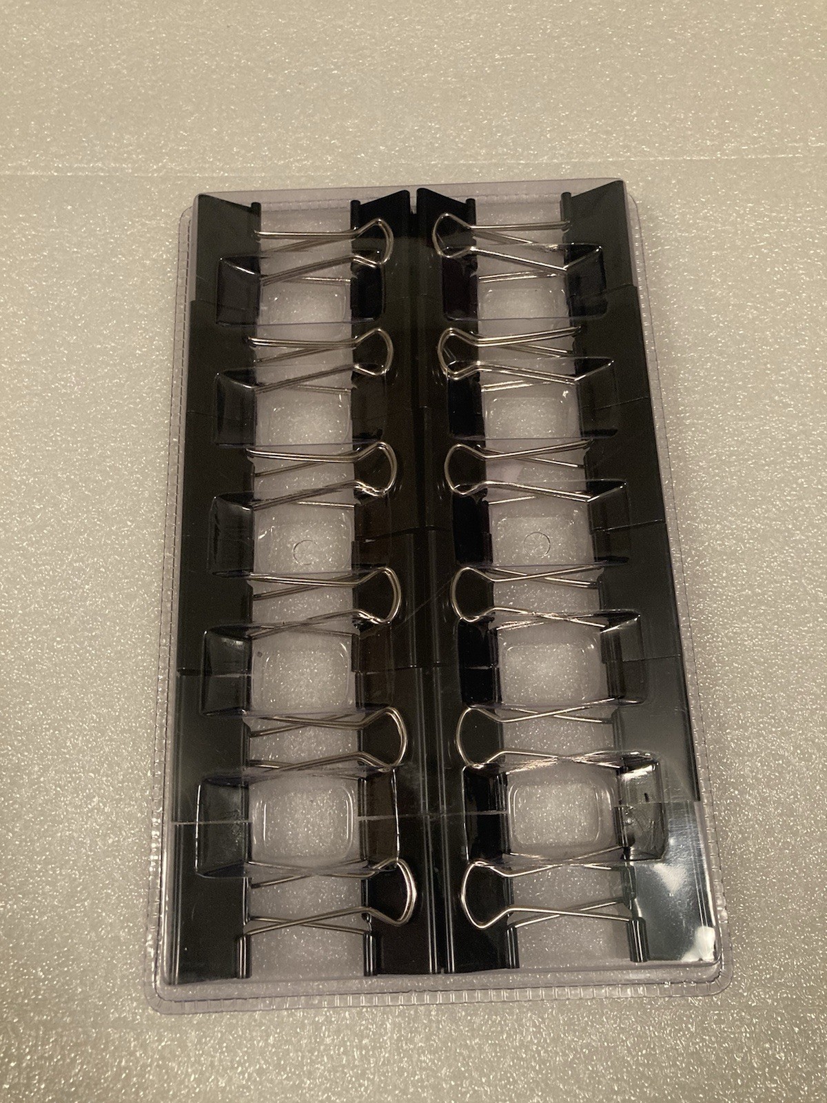 DSTELIN LARGE BINDER BLACK CLIPS (24 pack) 1.6inch WIDTH 0.7inch CAPACITY