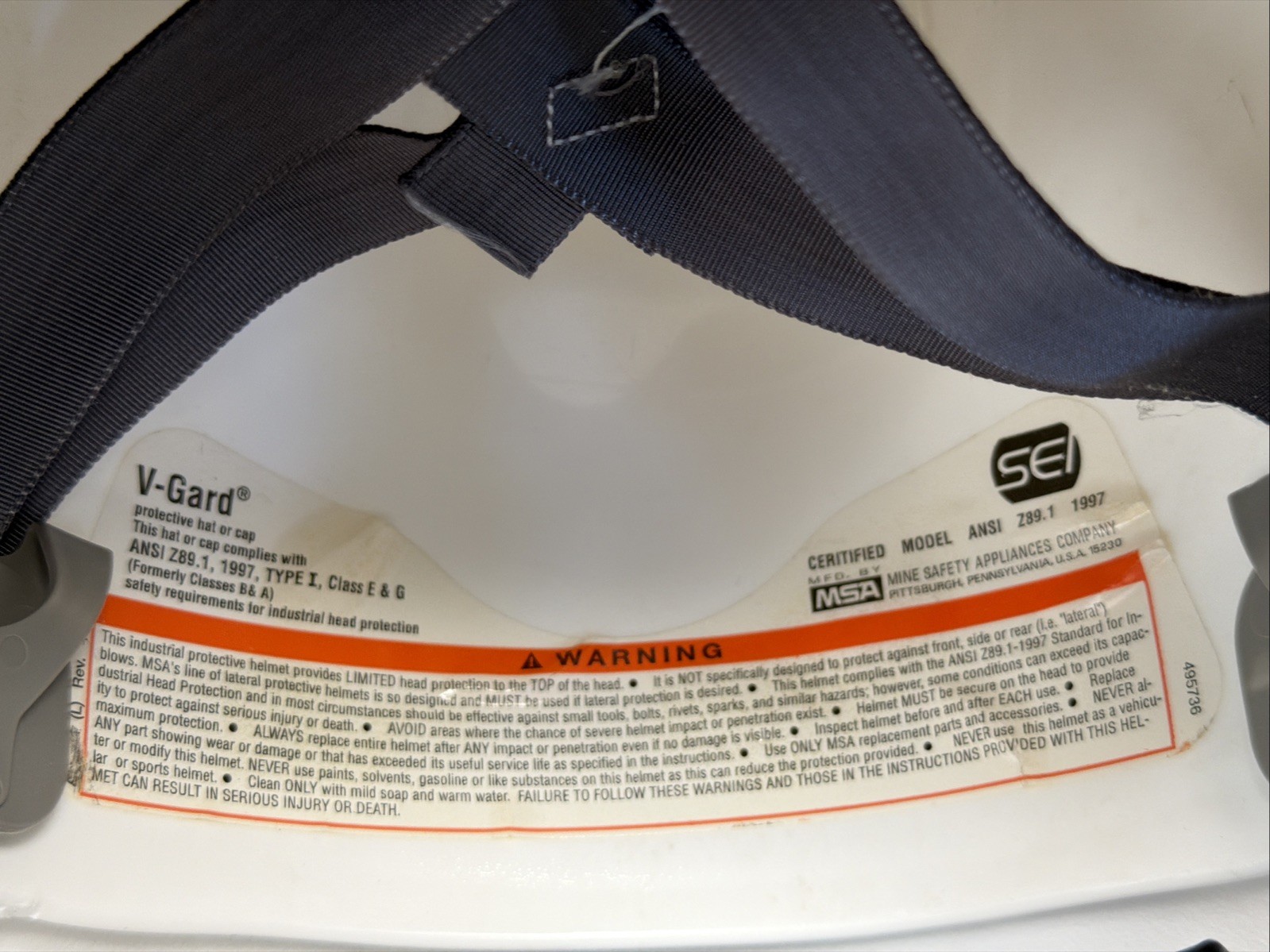 NorthStar Communications Group MSA V-Gard Style Hard Hat Medium White