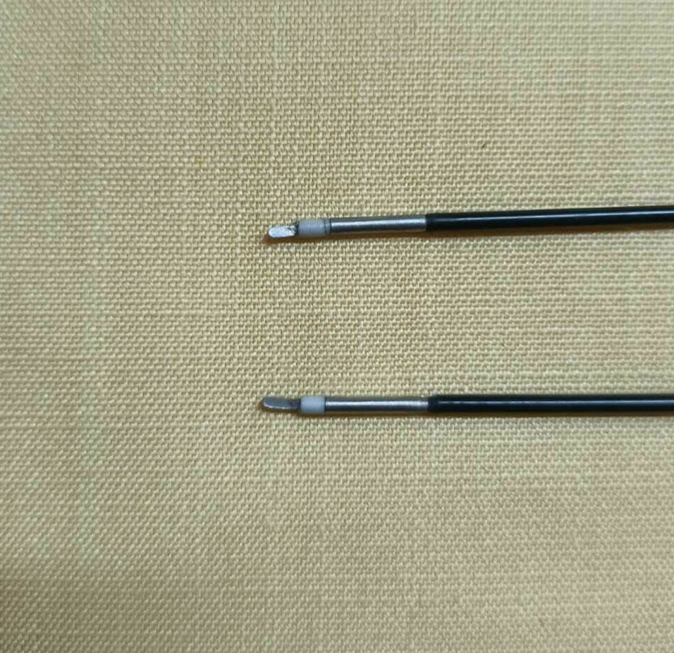 2pc Laparoscopic Hysteroscopy Bipolar Spatula 5FR 40cm Surgical Instruments