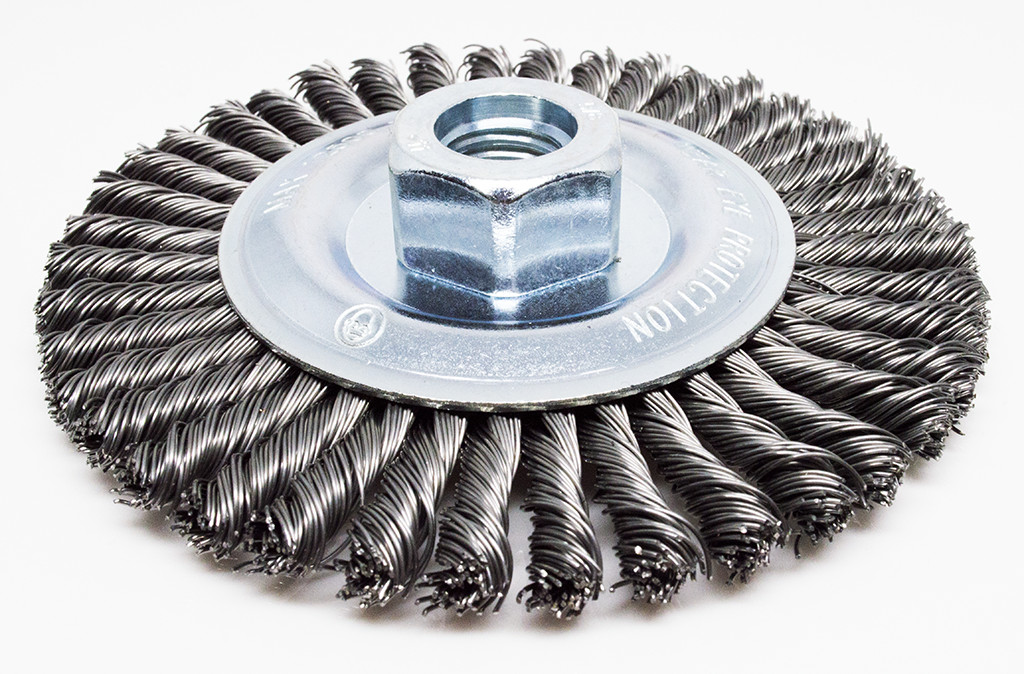 4-1/2″ Stringer Bead Wire Wheel – Carbon Steel