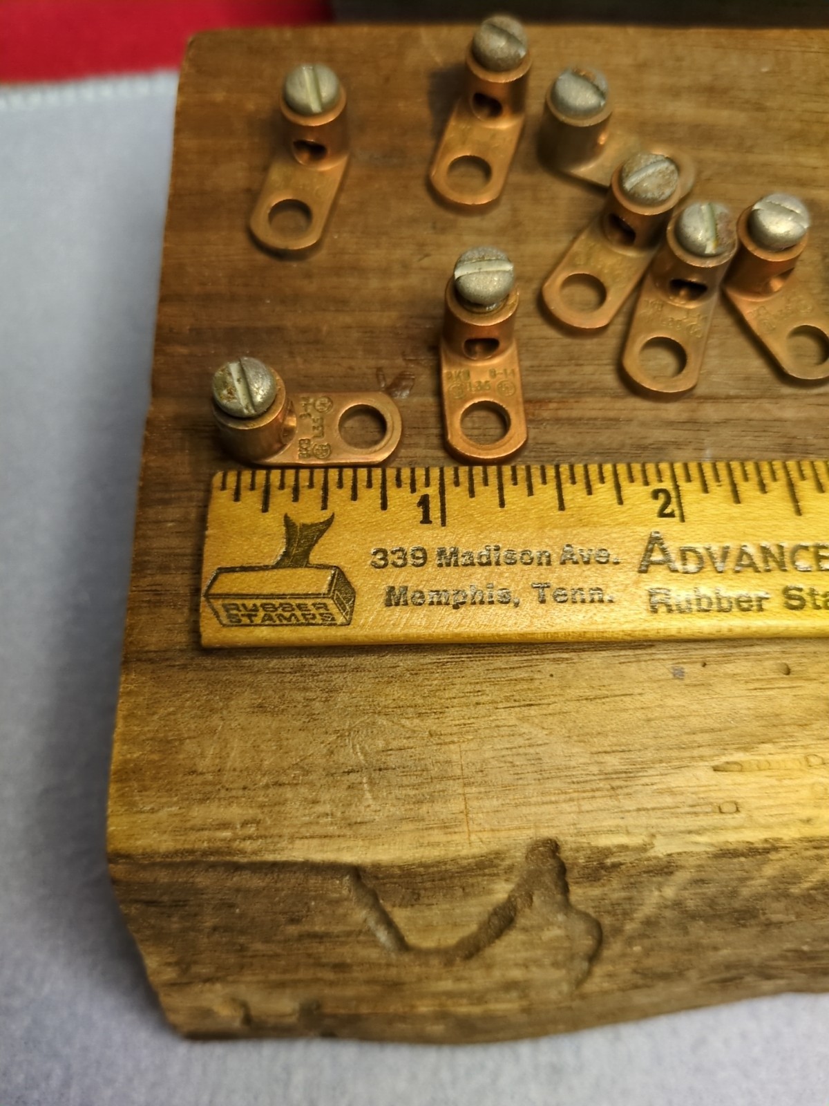 (8) T&B BKB L35 Mechanical Lug Terminal 8 AWG-14 Sol, Copper NOS