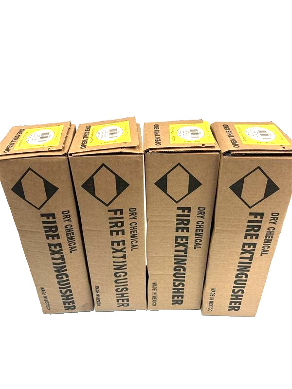 New 5LB Badger – ABC Dry Chemical Fire Extinguisher with cert tags (4 pack)