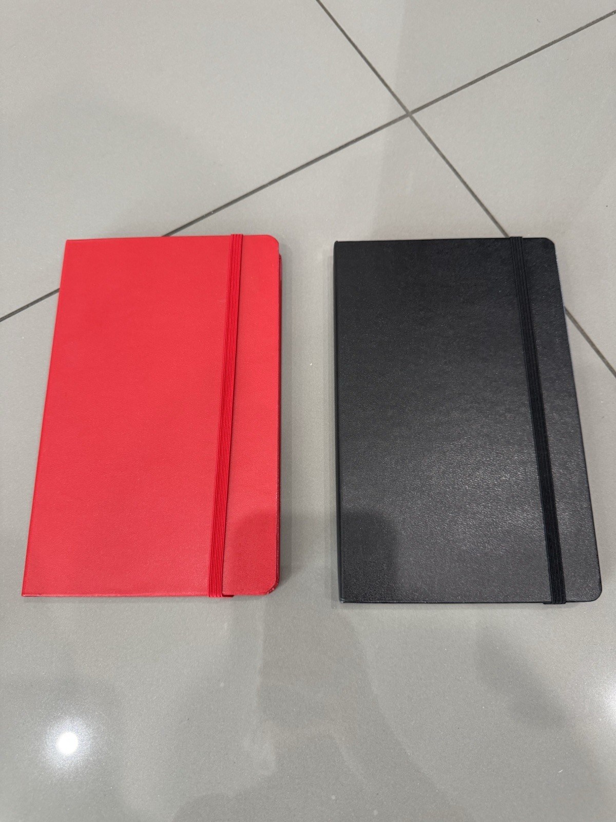 New Moleskine Red And Black Journals Notebook LOT OF 2