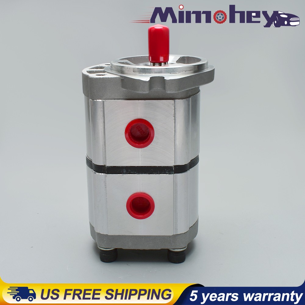 PGP51088G3LP Fits AGT Hydraulic Pump Two-Section for Skid Steer Loader KTT23 New