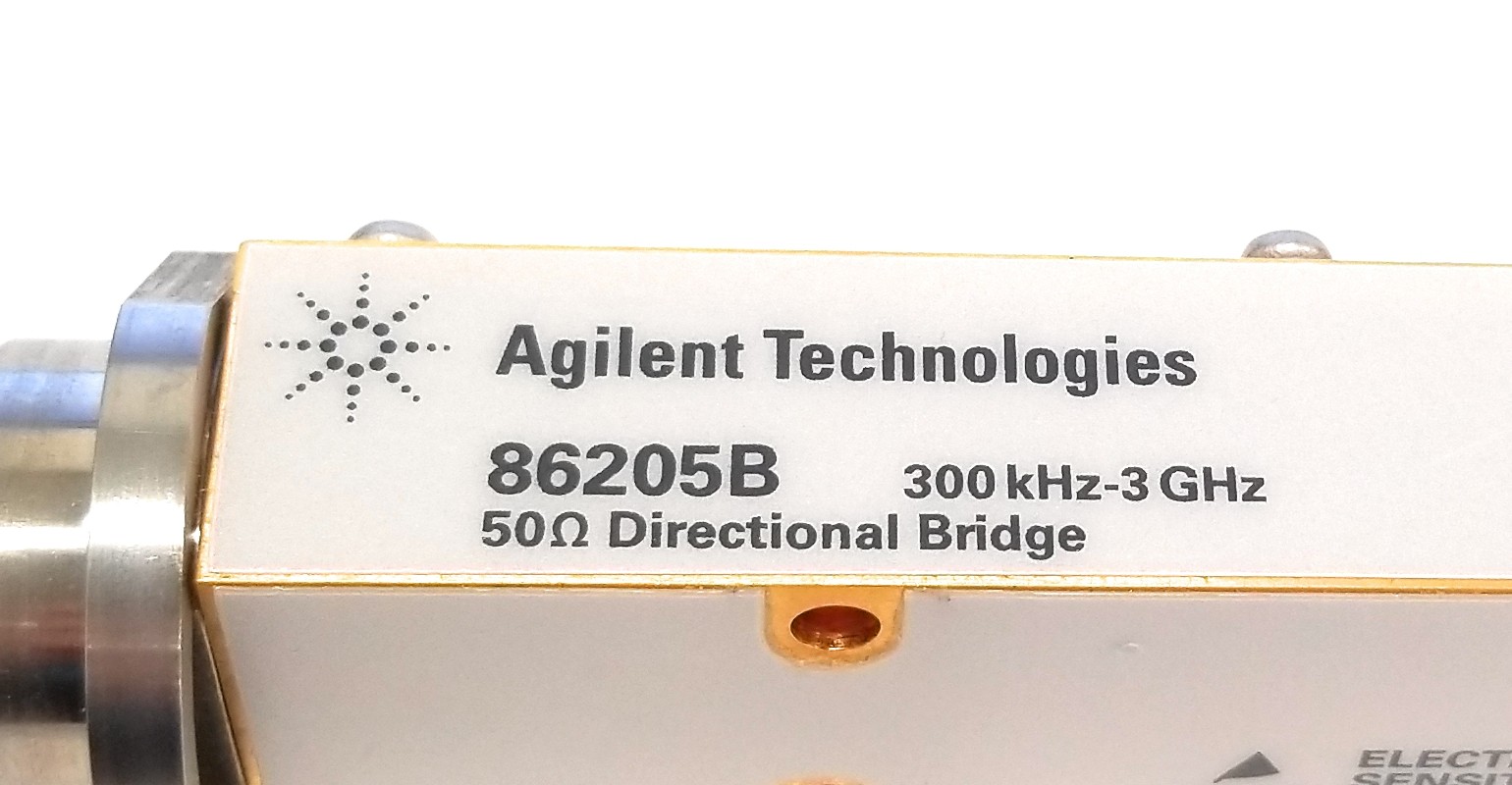 Keysight Agilent 86205B Directional Bridge 300kHz–3GHz 50Ohm RF Coupler