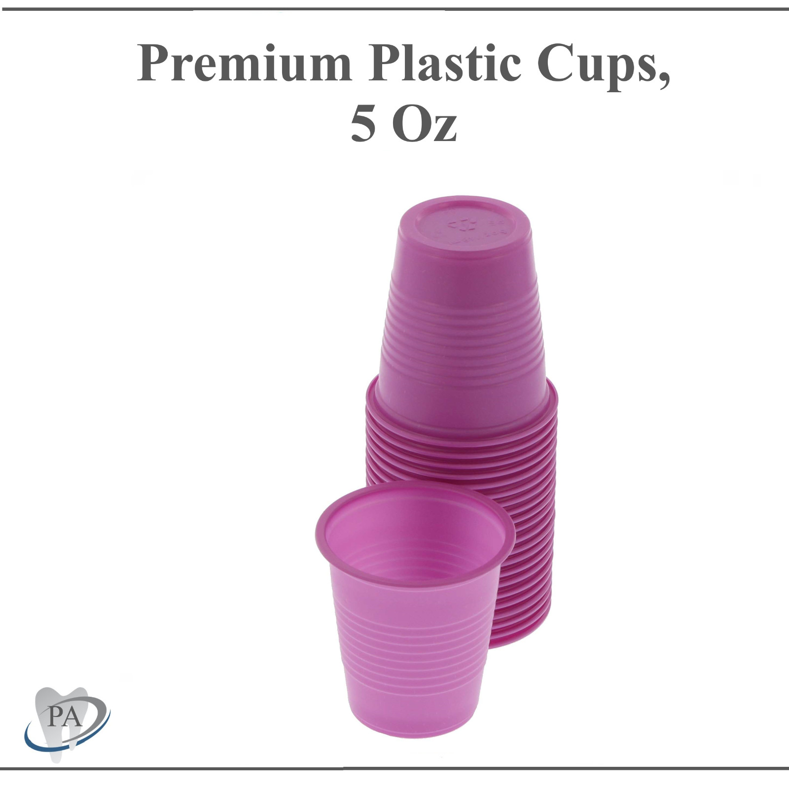 Dental Office Patient Medical Cups 5 oz Plastic Drinking Disposable 100-5000