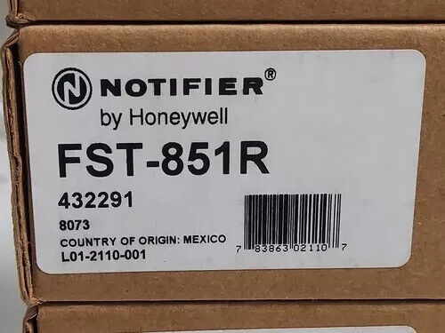 Notifier FST-851R Intelligent Heat Detector FST851R