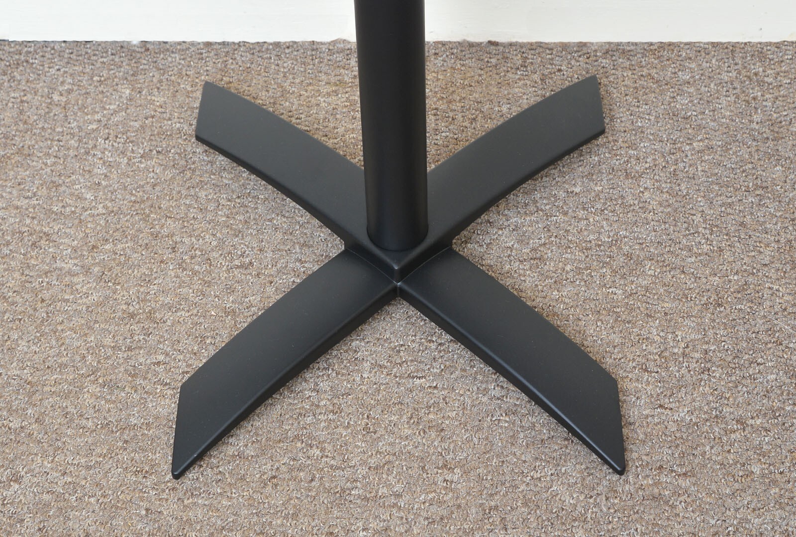 black premium aluminium flip top table base dining restaurant cafe pub folding