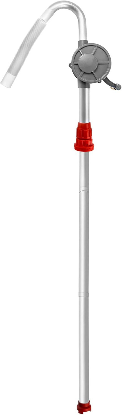 Aluminum Drum Rotary Hand Pump, Barrel Pump Hand Crank Oil Gas Barrel Drum Pump