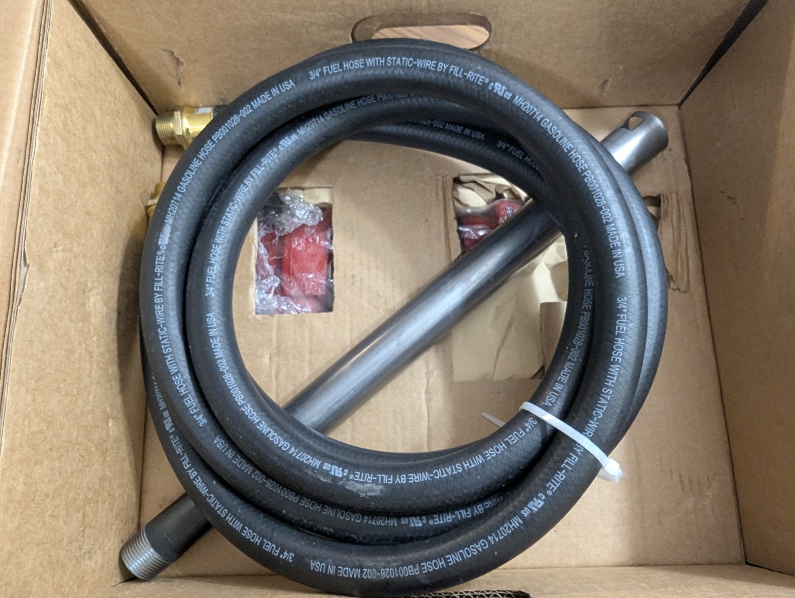Fill-Rite FR610H 115V 15-GPM Fuel Transfer Pump w/ Hose & Nozzle/Gas, Diesel,E15
