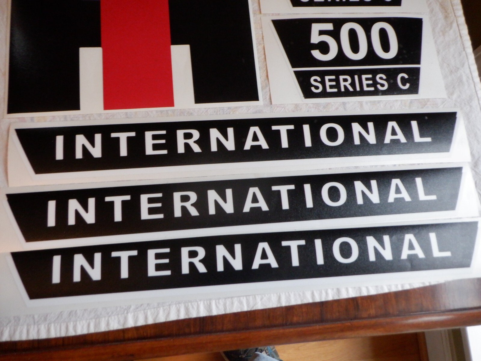 INTERNATIONAL 500 SERIES C DECALS. VINYL. SEE DETAILS