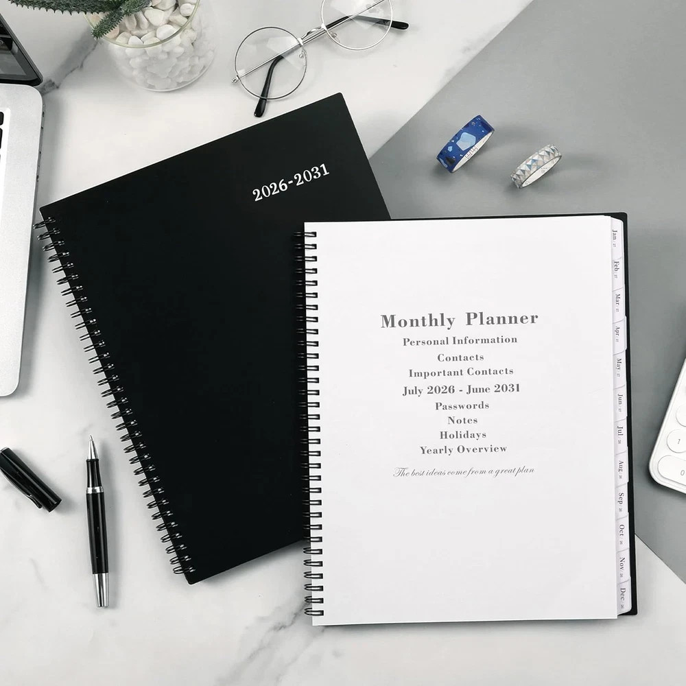 2026-2031 Monthly Planner/Calendar – 5 Year Monthly Planner, Jul. 2026 – Jun. 20