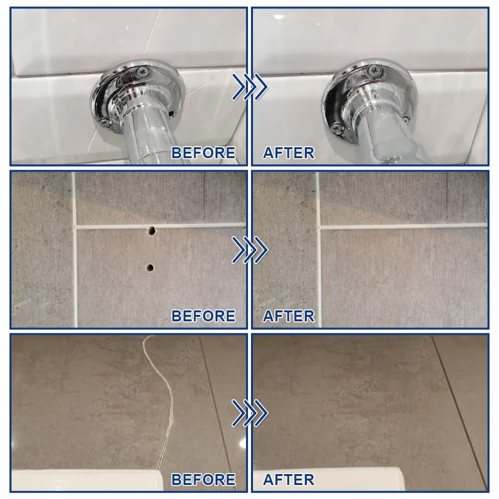 Tile Repair Kit, Ceramic Tile Chip Repair Kit(Color Match), Porcelain Repair Kit