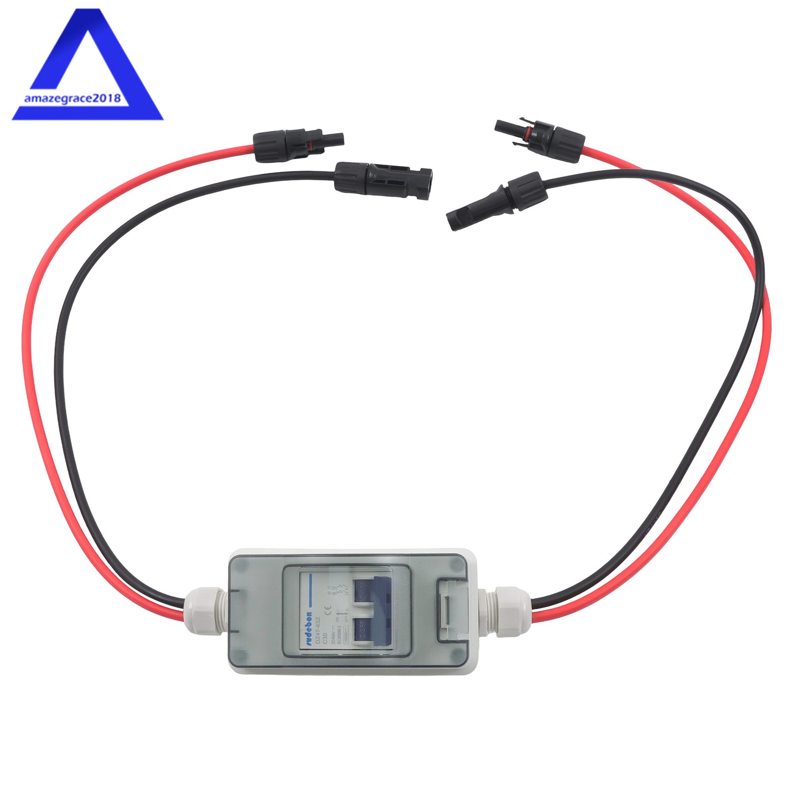 Solar Panel Disconnect Switch 400V 30Amp with 2P DC Miniature Circuit Breaker