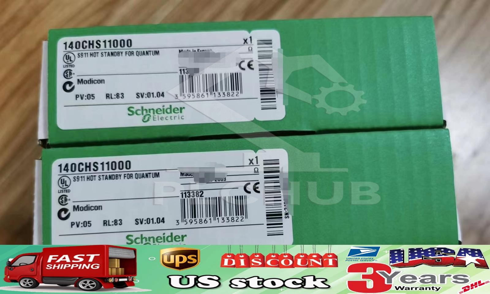 140CHS11000 FACTORY Modicon S911 HotStandby 140-CHS-110-00 US Free TAX