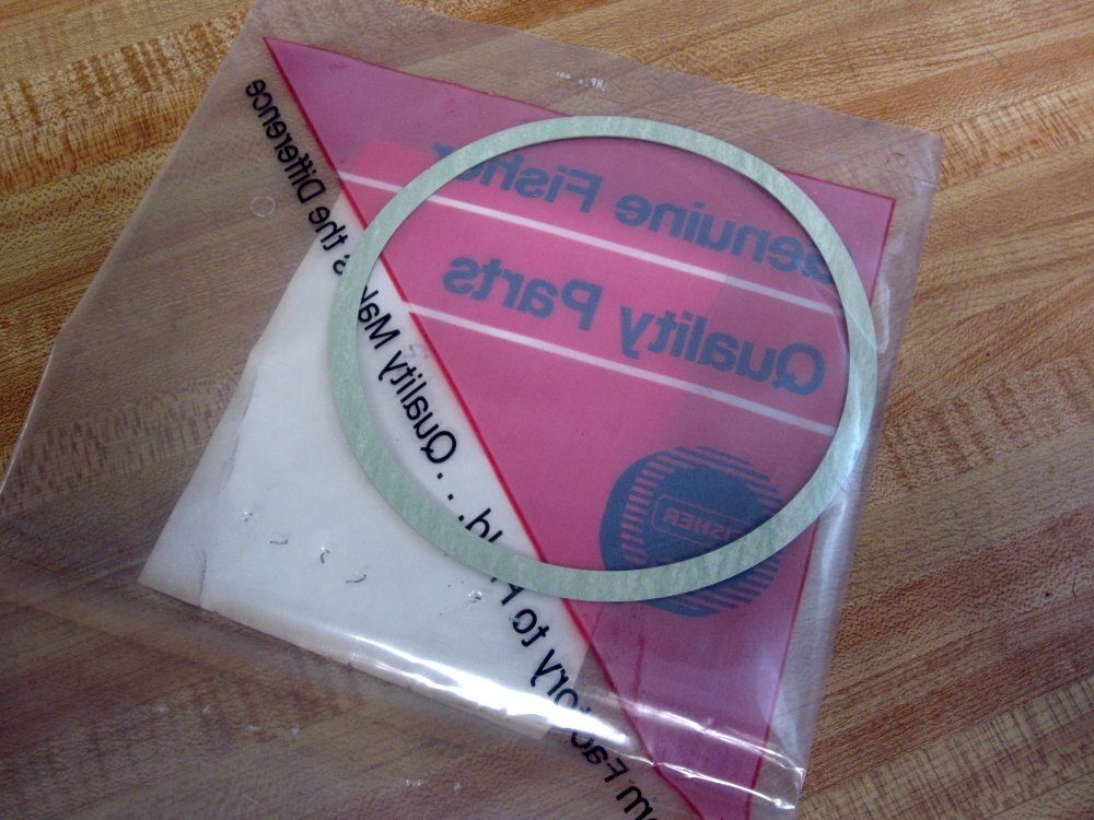 Fisher 1R3723X0072 Gasket, To 302°F/150°C 5.00×5.59x.03