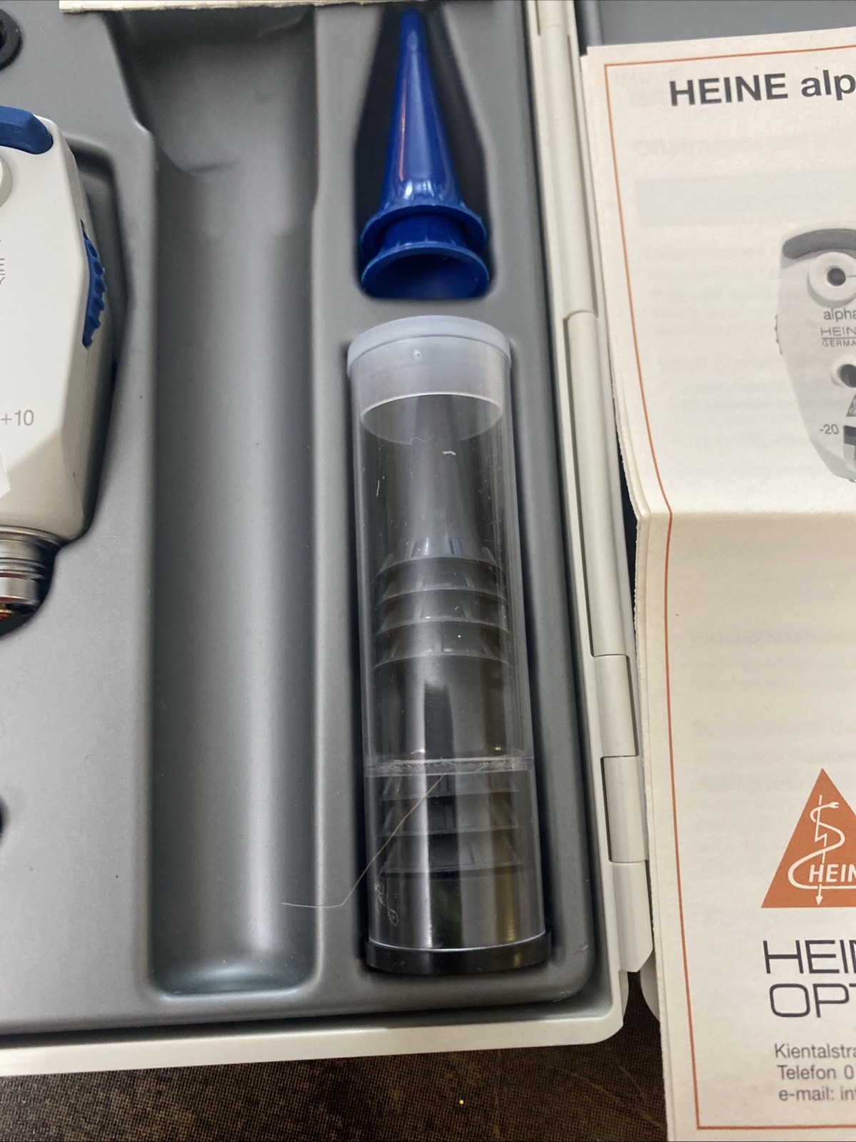 Heine Alpha+ ophthalmoscope Head With Extra Xenon – See Details