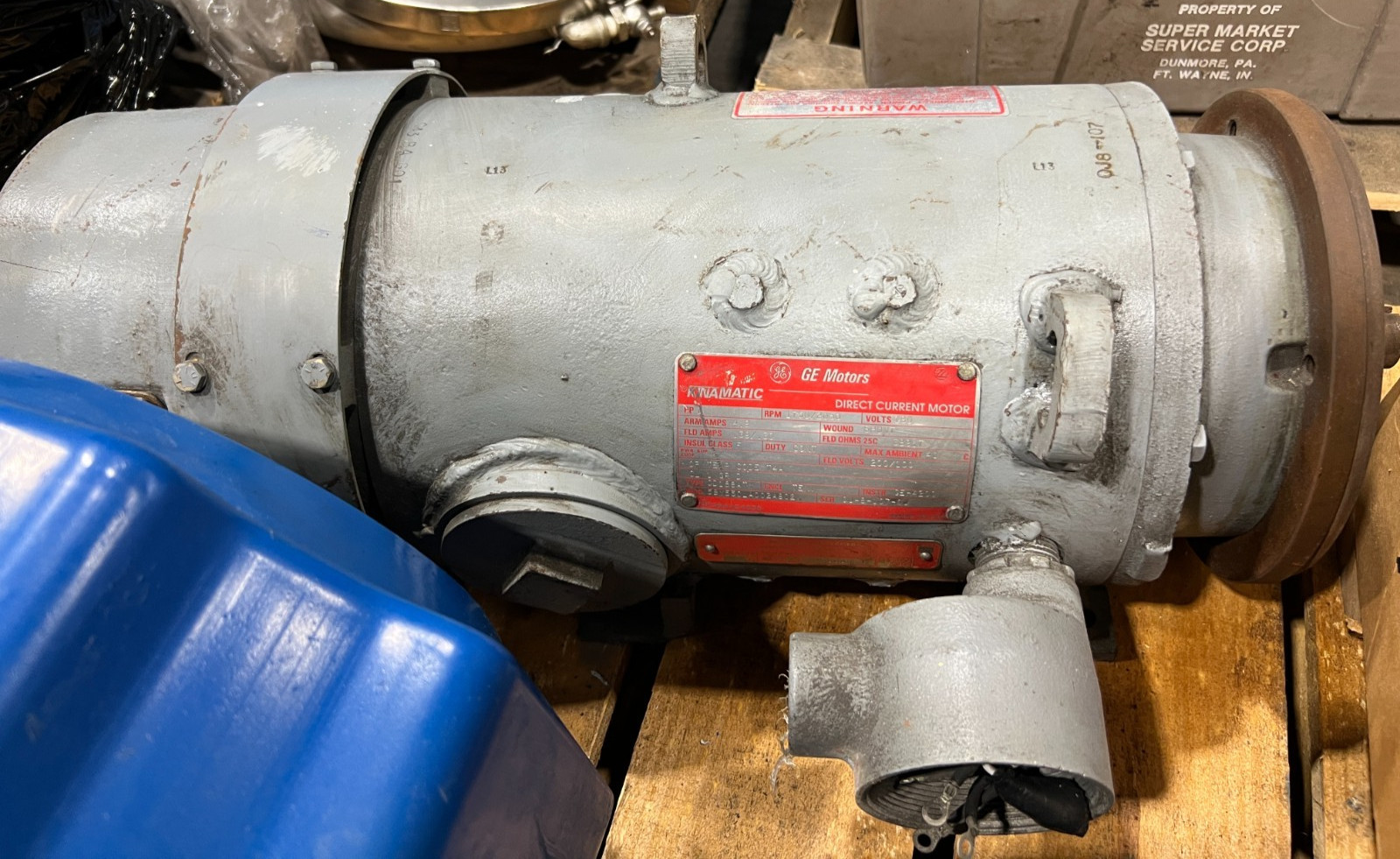 👀GE KINAMATIC GD188ATY 1 HP DIRECT CURRENT 180 VDC MOTOR 5BY550LA002A802