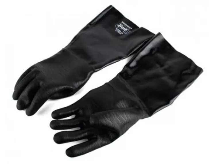 Showa 6797R 10 Men’s Large Elbow Length Coated Neoprene Glove Rough Grip 1 pair