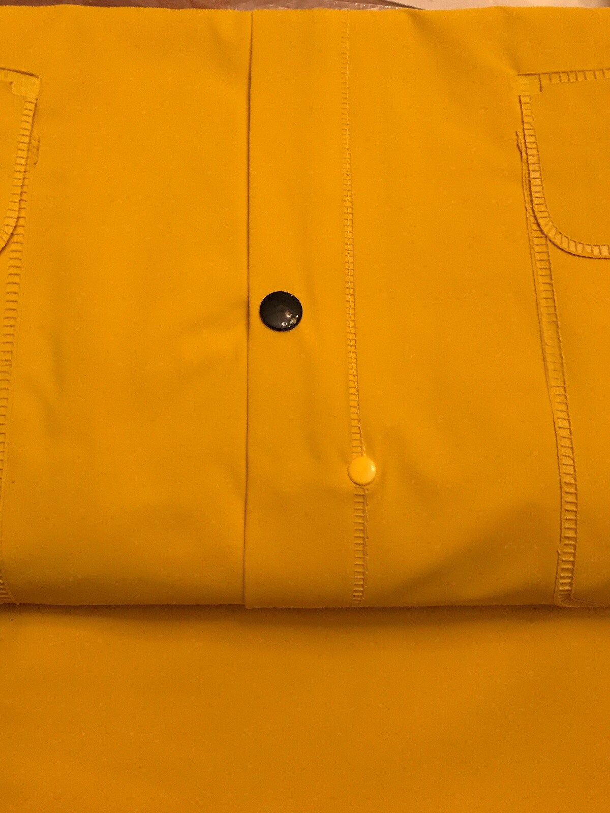 CORDOVA STORMFRONT 3-PC RAIN SUIT JACKET, ZIPPER + SNAP BUTTONS, SIZE M