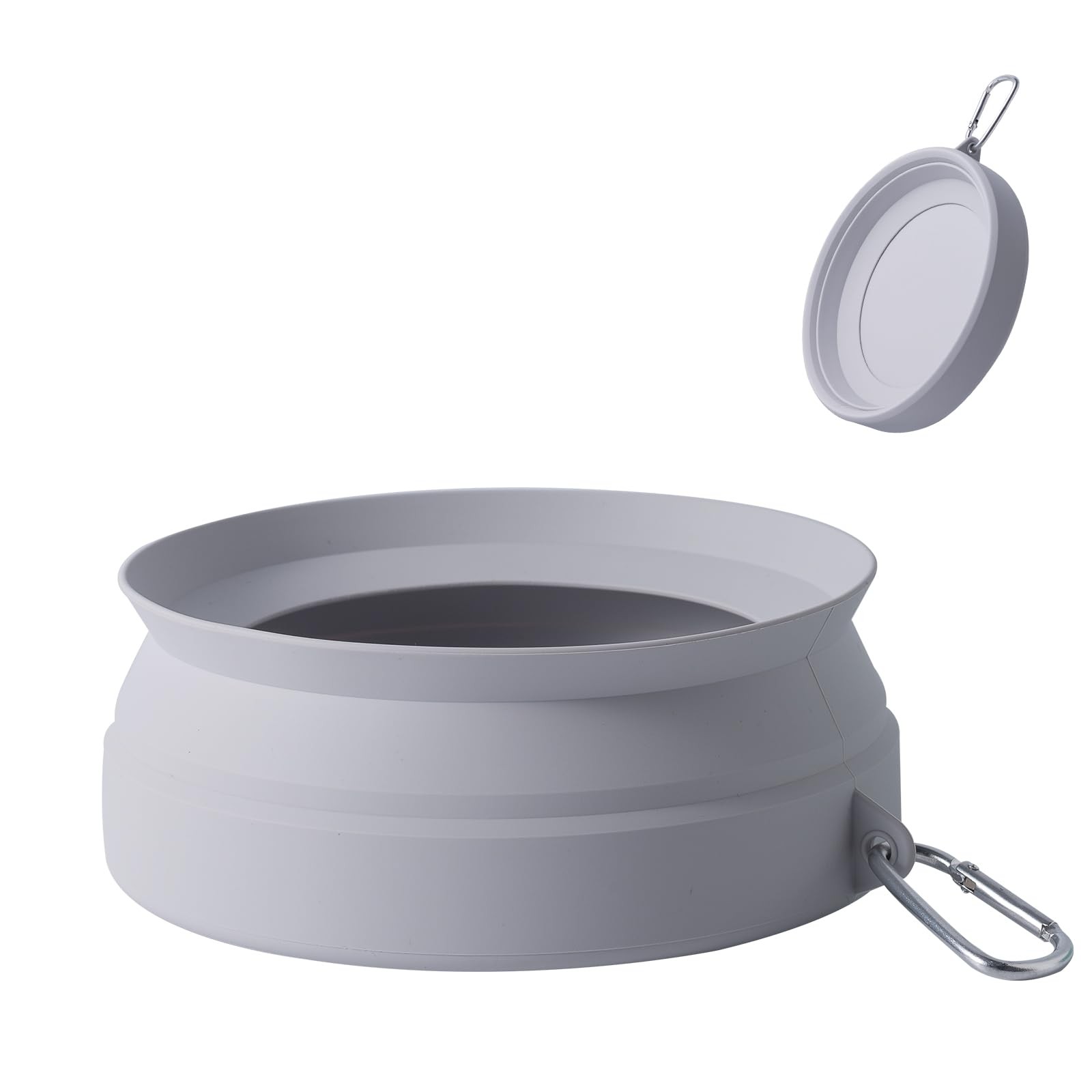 Slson Spill Proof Dog Water Bowl For Carscollapsible No Splash Dog Travel Bowls