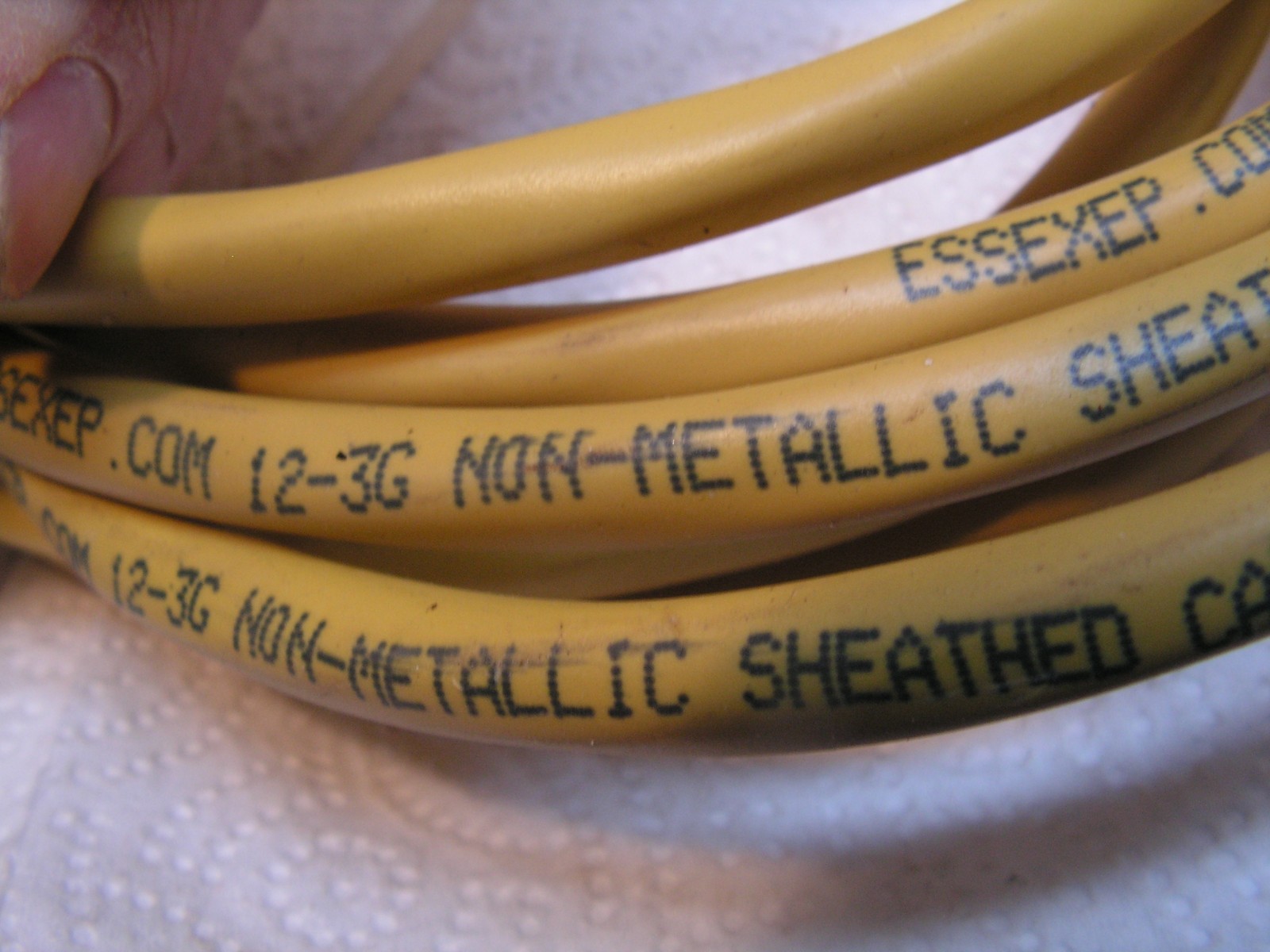 42ft+ PEARCE/MARROQUIN Romex 12/3 Copper Wire w/Ground Type NM-B 600V