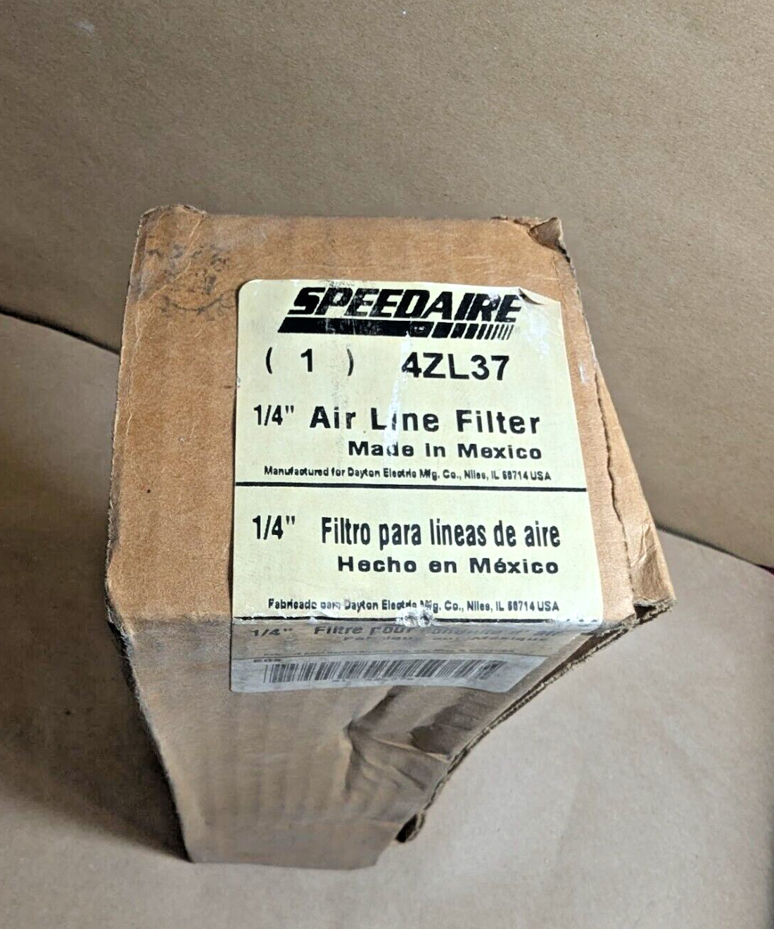 Speedaire 4Zl37 Compressed Air Filter,250 Psi,55 Cfm
