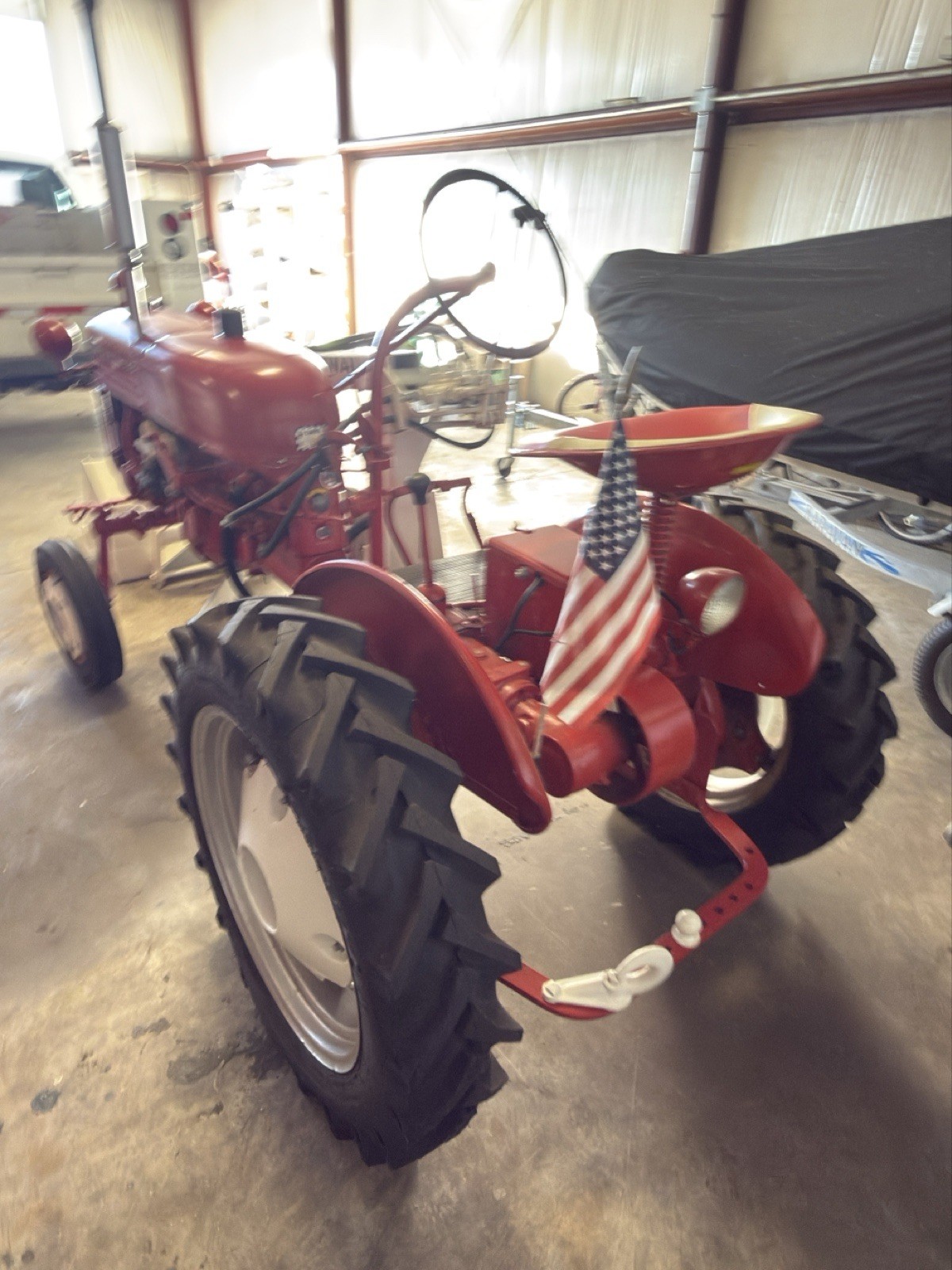 1947 International 1000 Loader IH club Vintage Tractor Rare Bucket Restored A++
