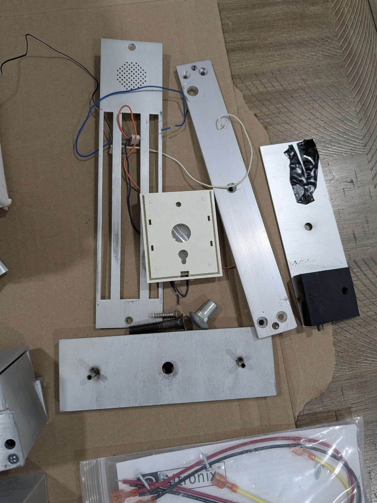 Dynalock RF Technologies Multiple Pieces Of Door Hardware-For Parts