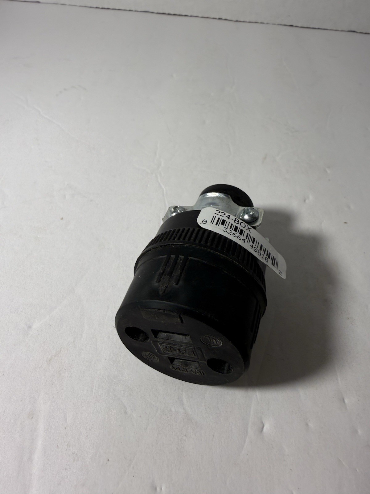 224 BOX Liquidtight Nonmetallic Straight Conduit Connector Black(SHIPSN24HRS)