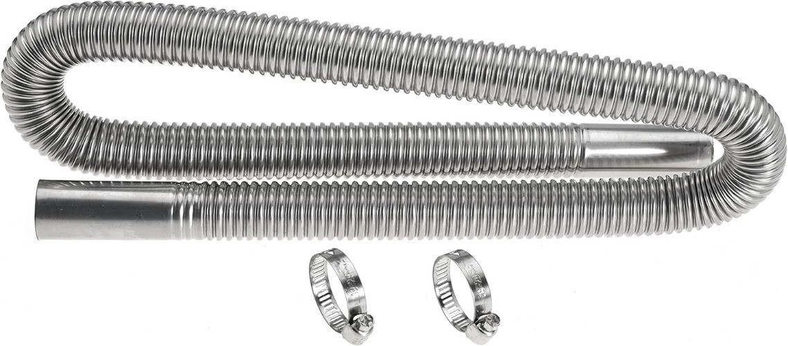 100cm 1 inch Heater Exhaust Pipe Generato Model: 100CM Single LayerSize: 100cm