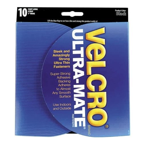 Velcro VEK91110 Ultra-mate Hook & Loop Fastener 1″ x 10ft White