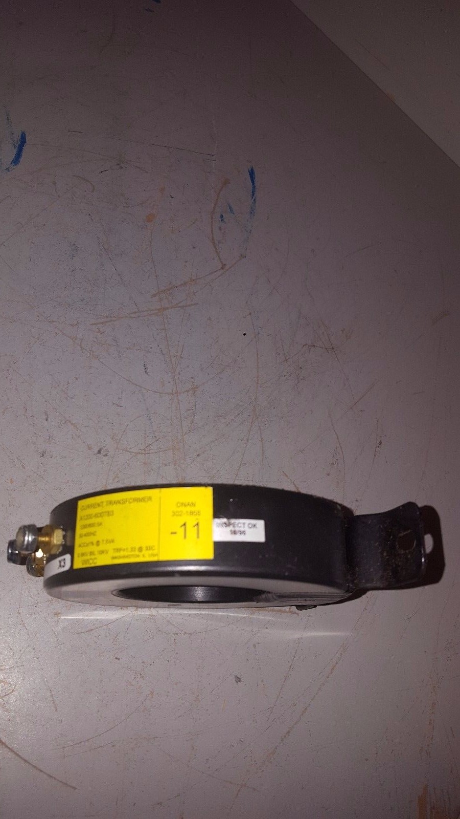 Onan Current Transformer, 1200/600:5A, 50-400Hz, 302-1868-11