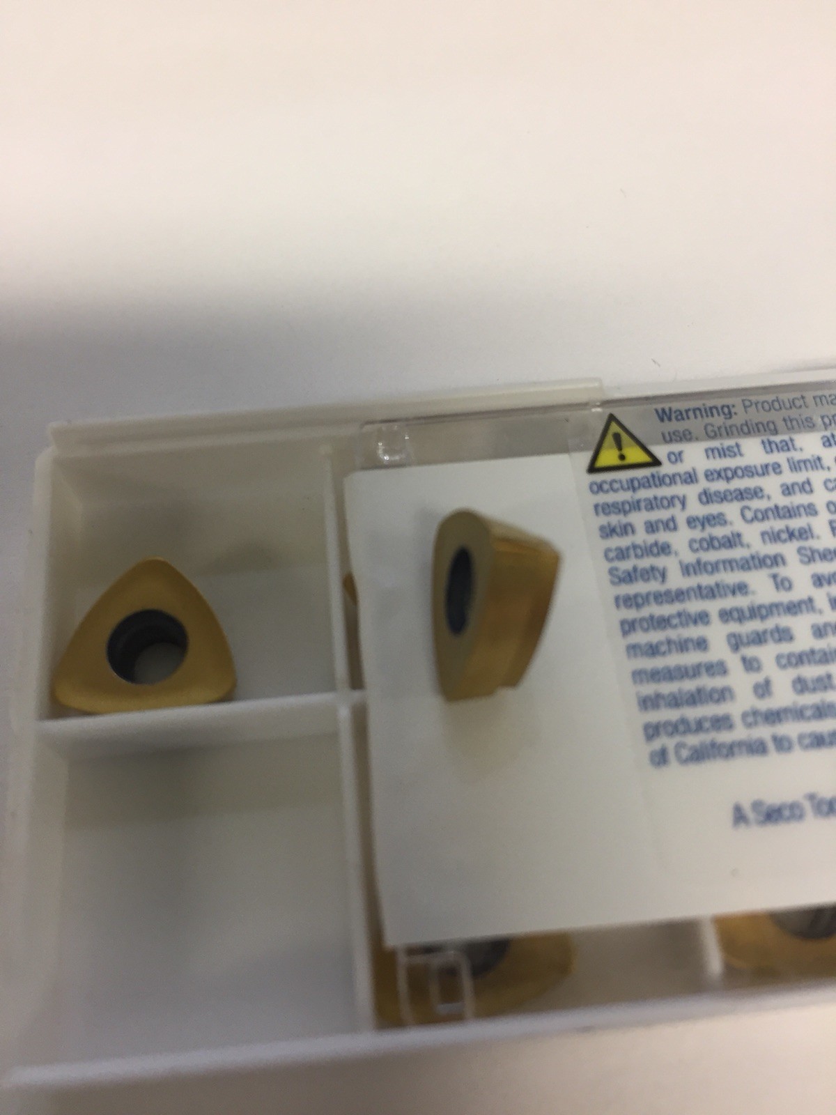 218.19-125T-T3-M07, F40M SECO High Feed Inserts. 10 New In Box. EDP 69524