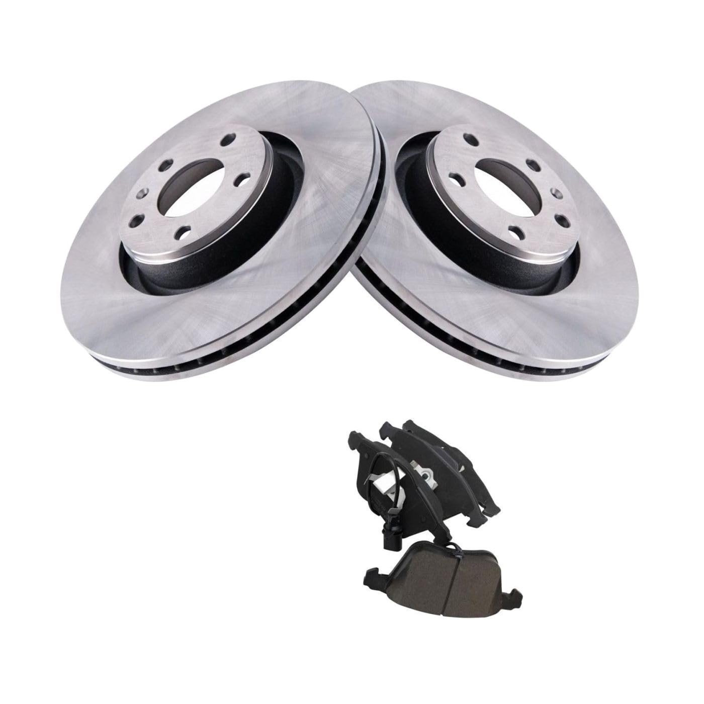 Brake Pads & Rotors Kit Ceramic Audi A6 Quattro 2005-2011 2121234725