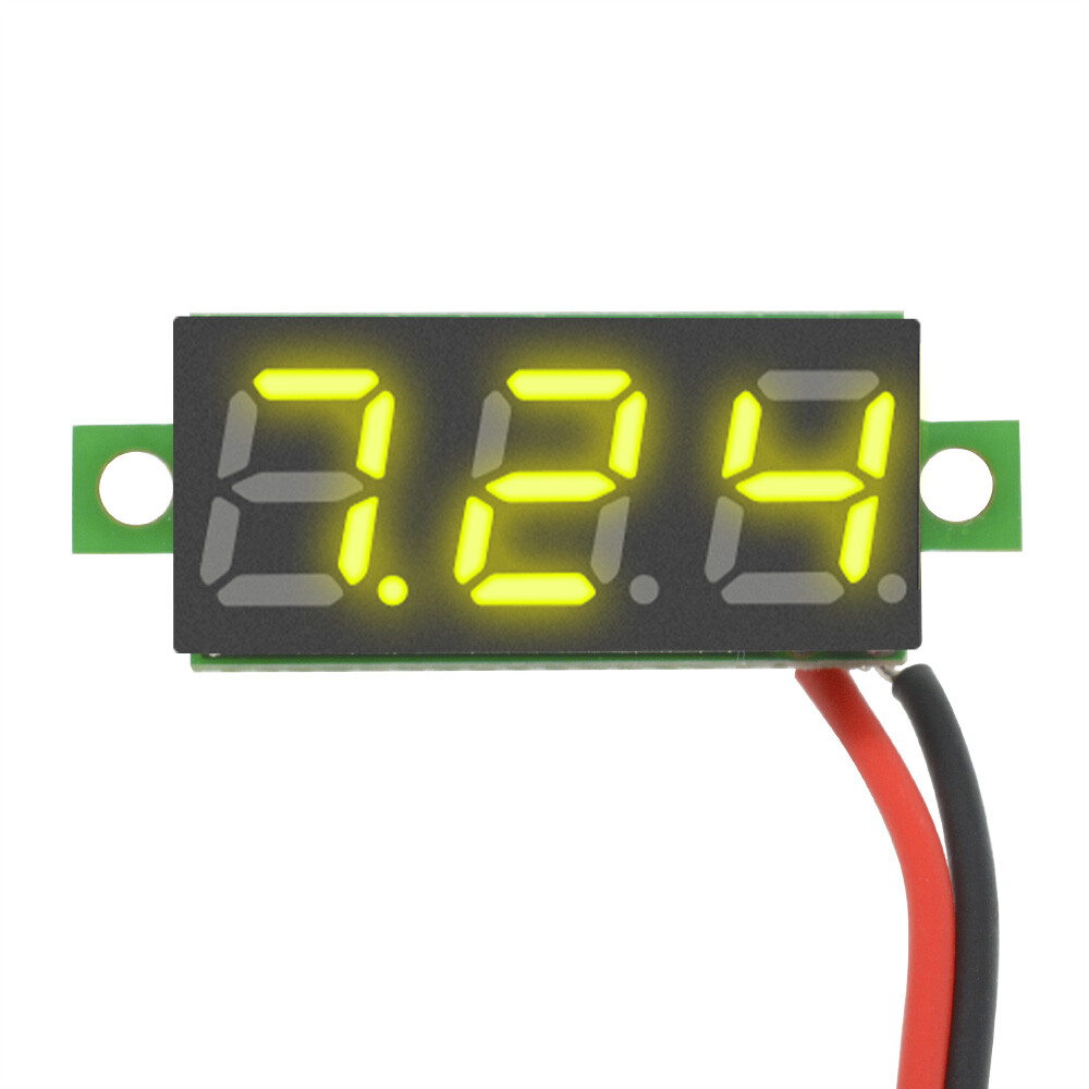 0.28/0.56In 2Wire 3Wire LED Digital Voltmeter Panel Accurate Meter Display NEW