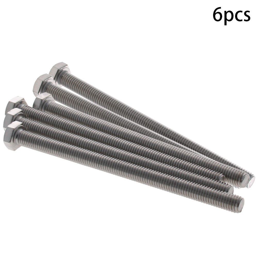110-150mm Hex Screw M8 Socket Cap Head Hexagon Bolts 304 Stainless Steel Silver