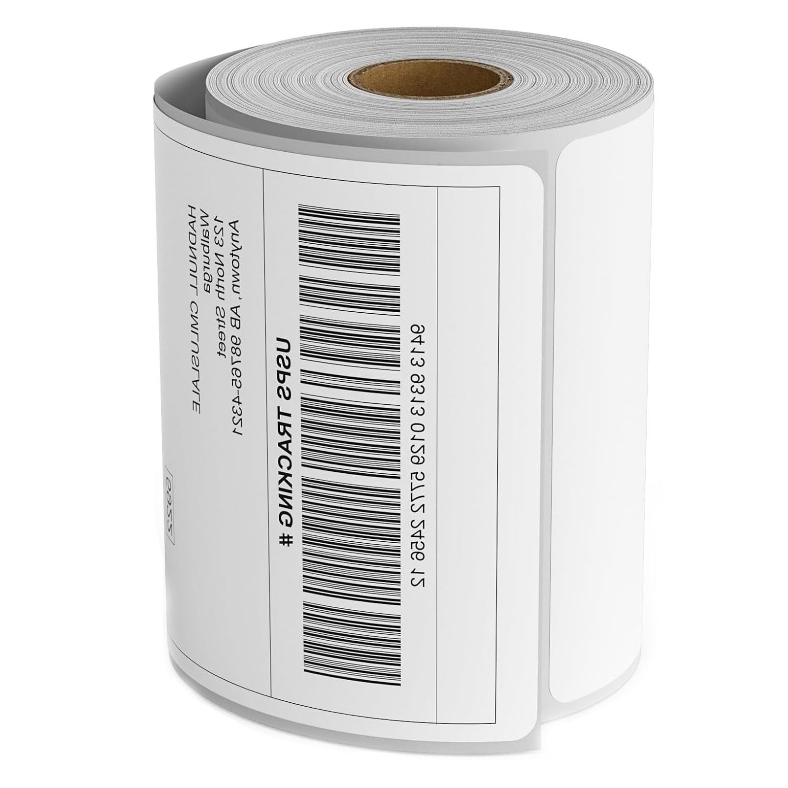 4x 6 Direct Thermal Shipping Labels, 1 Core, Perforated, 250 Labels per Roll,The