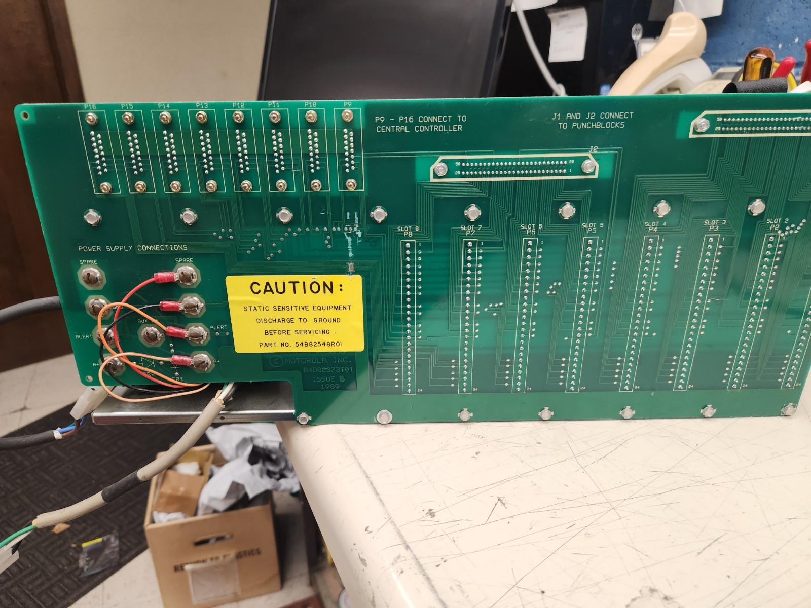 Motorola Quantar USC1 Model #T5180A WITH SIX TRN7349A29 BOARDS