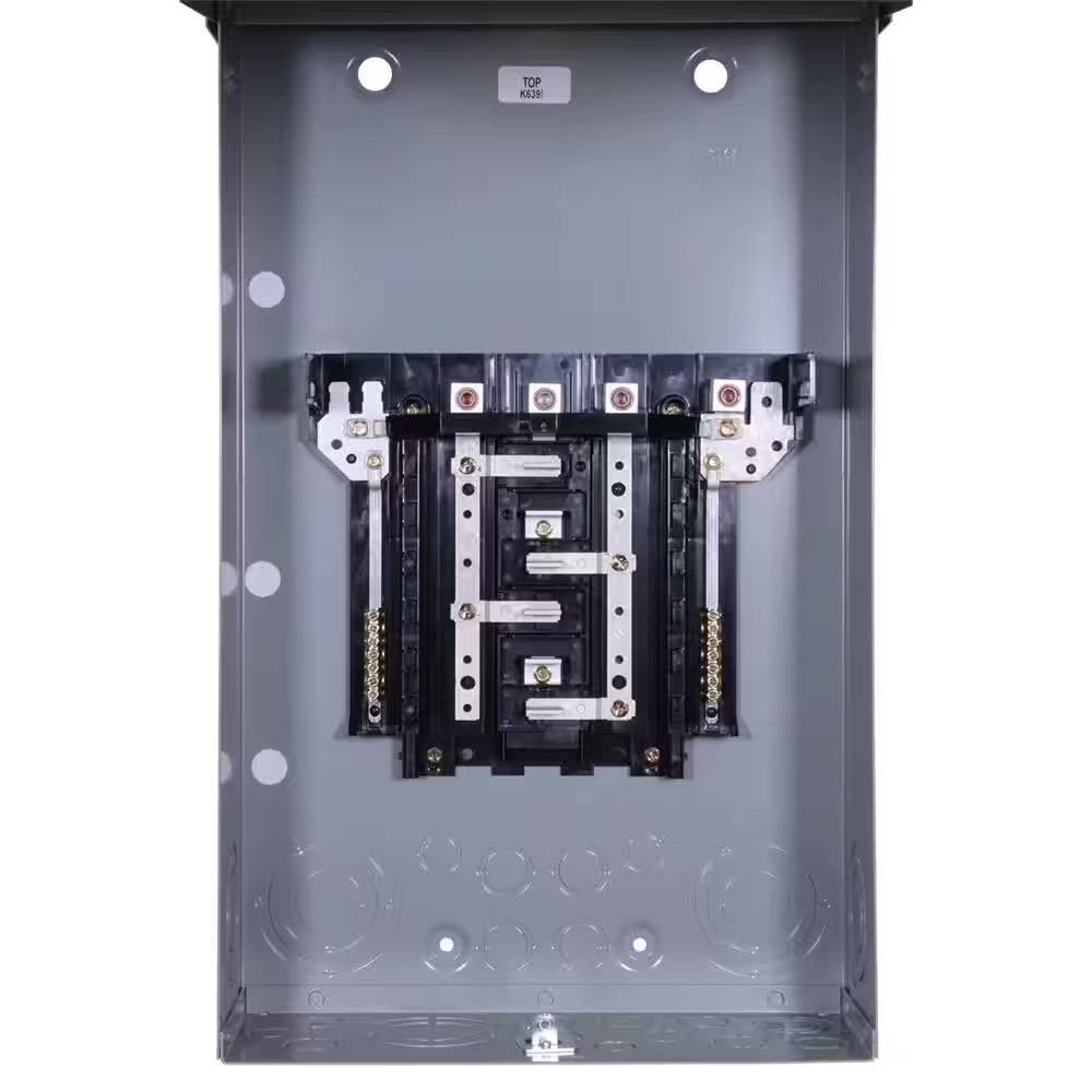 NEW 125 Amp 12-Space 3-Phase Outdoor Main Lug Circuit Breaker Panel Weatherproof