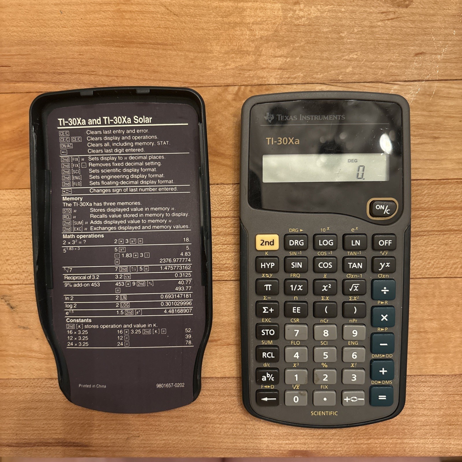 Texas Instruments TI-30Xa Scientific Calculator
