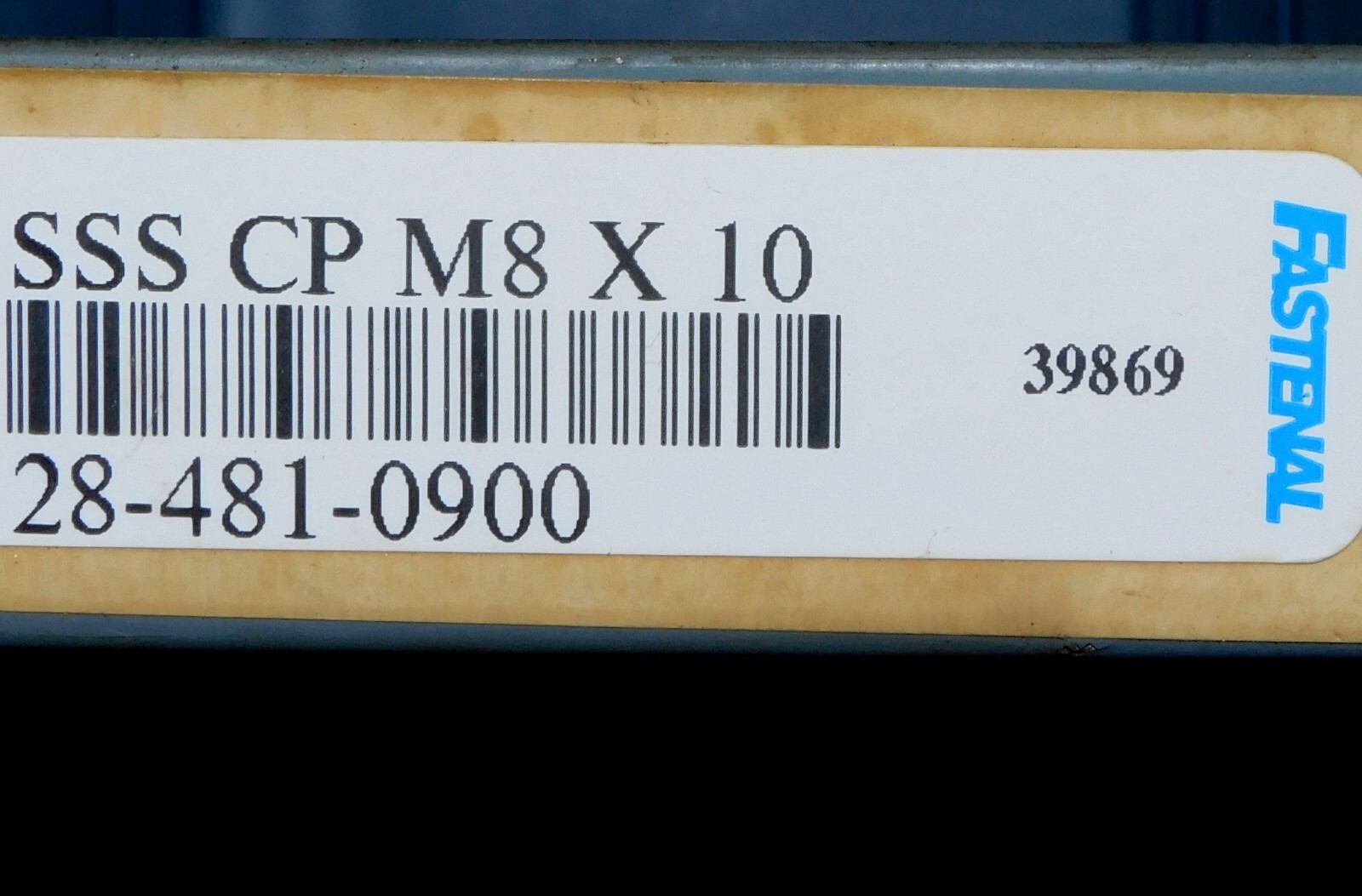 Fastenal – 28-481-0900 M8x10mm Hex Drive Cup Socket Set Screw Large Lot (3.2lbs)