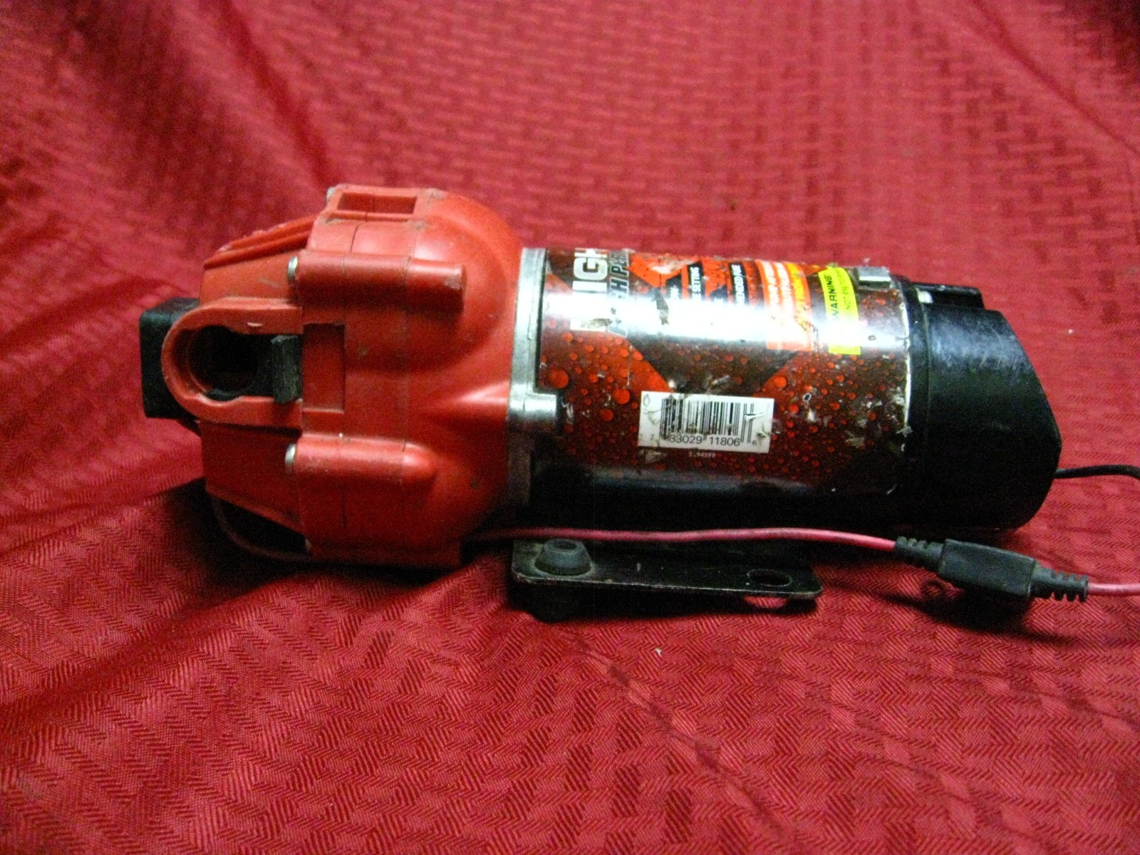 High-Flo High Performance fluid Pump HFP-45060-113 4.5 GMP 60 PSI 12VDC 15 AMP