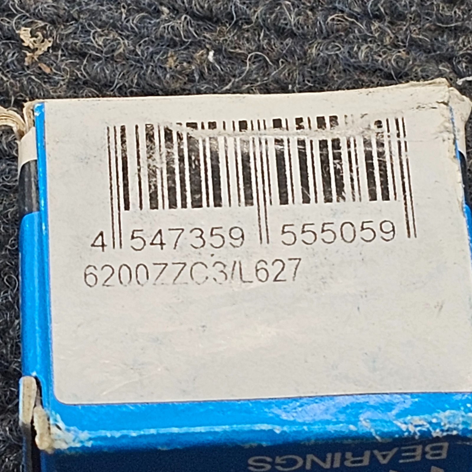 NTN 6200ZZC3/EM T12108 Single Row Radial Ball Bearing Double Shielded