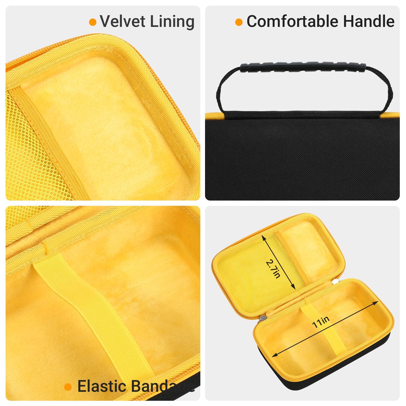 Hard Carrying Storage Case For Fluke 117/115/116/114/113/177/178/179/233 Digital