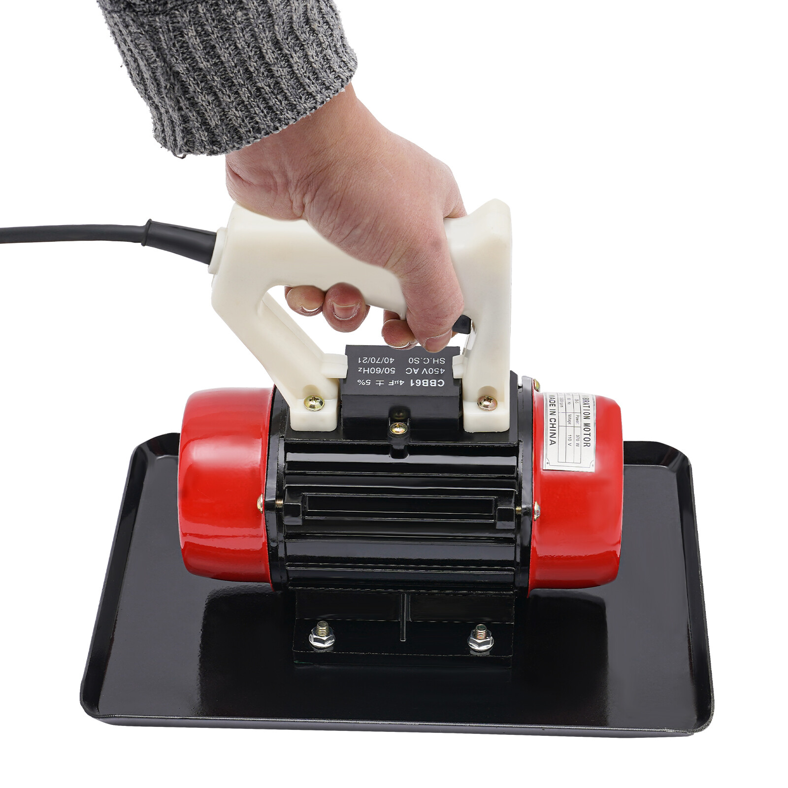 110V 370W Concrete Power Trowel 3500RPM 220LBS Force Cement Finisher US