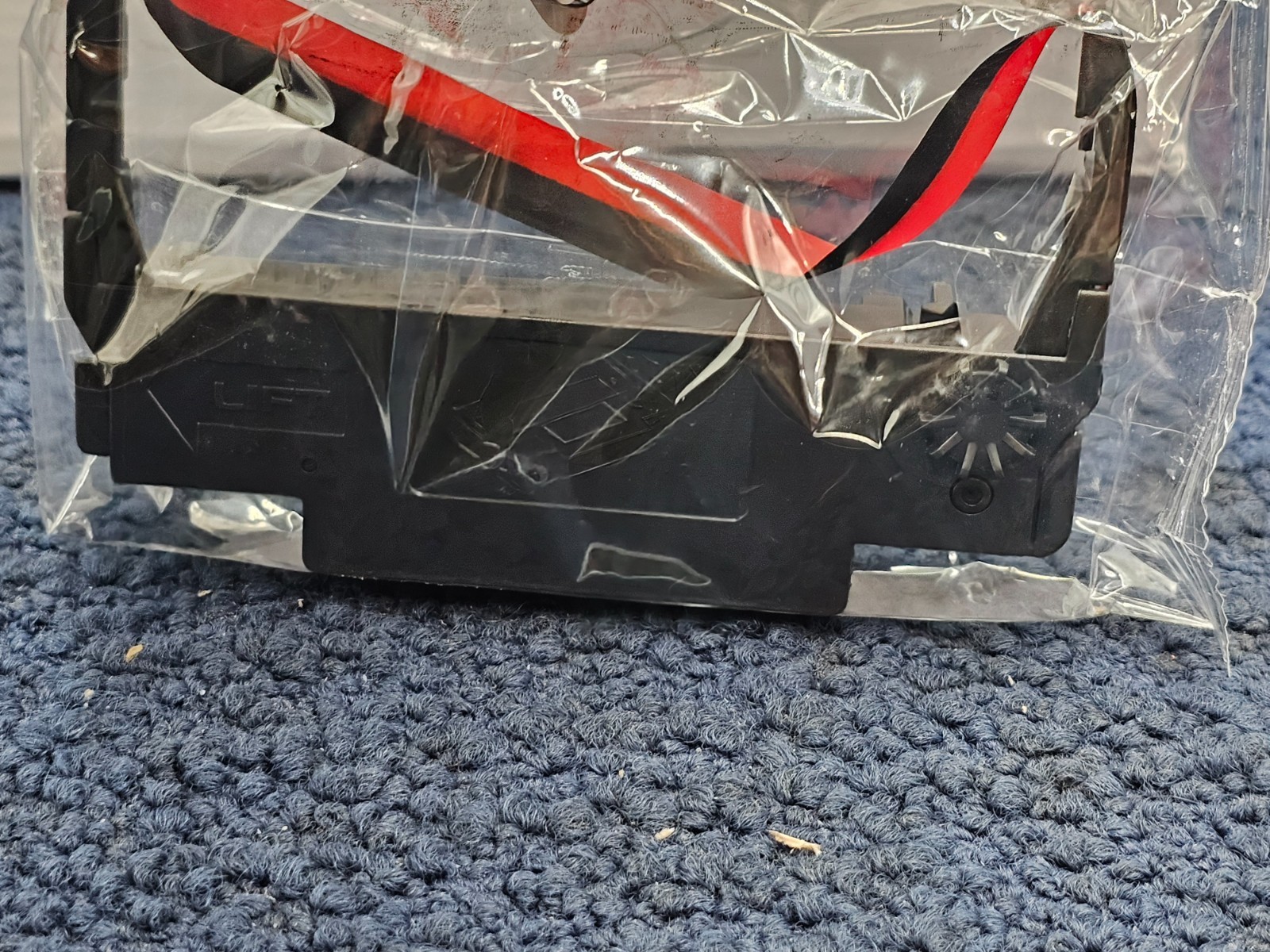 (QTY 12) R-ERC30-12-BR Black/Red Ribbon Cartridges fits EPSON ERC30