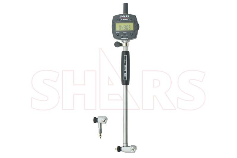 Shars 0.7 – 6.0″ Electronic Bore Gage with 0.5″ Aventor DPS Indicator 0.0005″ L]