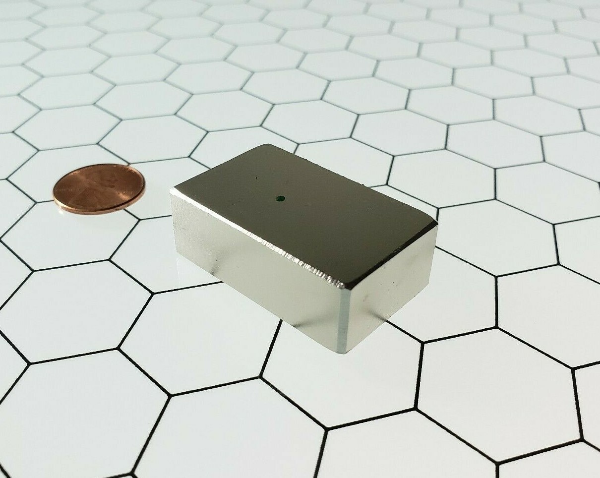 2 Neodymium N52 Block Magnets 40mm x 25mm x 14mm Earth Super Strong Neo