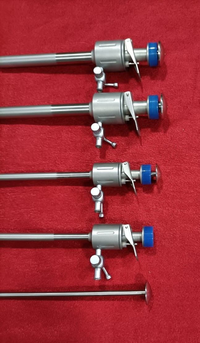 Laparoscopic Trocar Cannula 5mm/10mm SS Reusable Instruments – 4 nos.